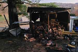 Child Playing With Lighter Sparks Shed Fire That Damages Truck In Maryland