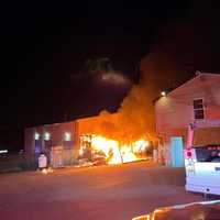 Man, Dog Suffer Serious Burns In Massive Maryland Trailer Fire