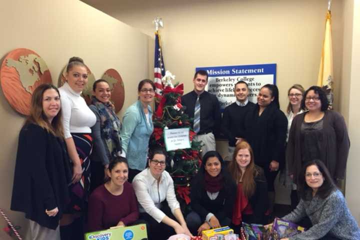 Berkeley College Online Collects Toys For Clifton Shelter