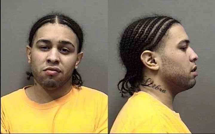 Stony Point police are searching for Ereidis Pena, who is wanted for a robbery and stabbing in Stony Point on Thursday.