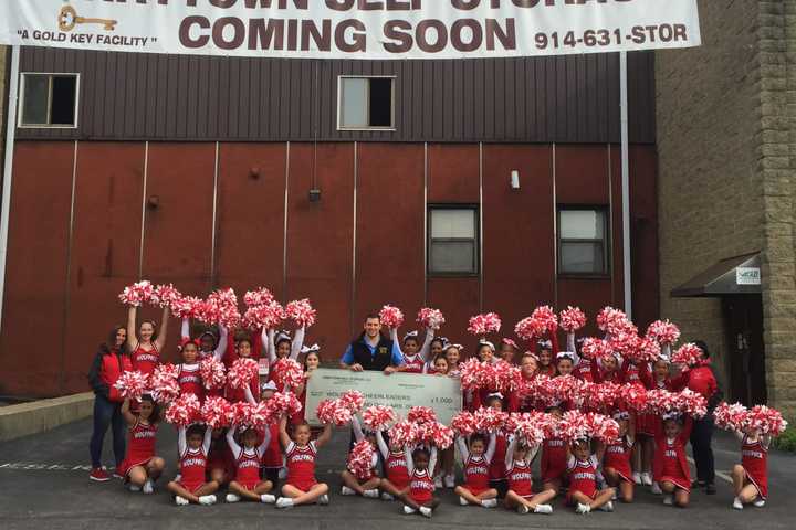 Westchester Storage Donates To Tarrytown Cheerleaders