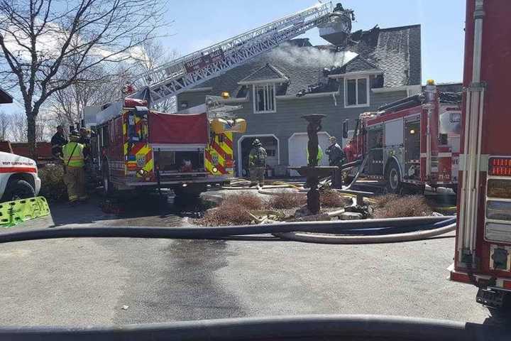 Half Of Multi-Family Home Destroyed In Staatsburg Fire