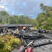 <p>The fire broke out at 6370 Sykesville Road, Sykesville in Carroll County.</p>