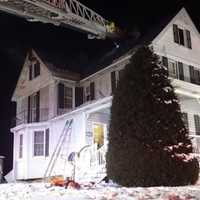 Fire Crews Battle Tricky Blaze, Bitter Cold In Carroll County