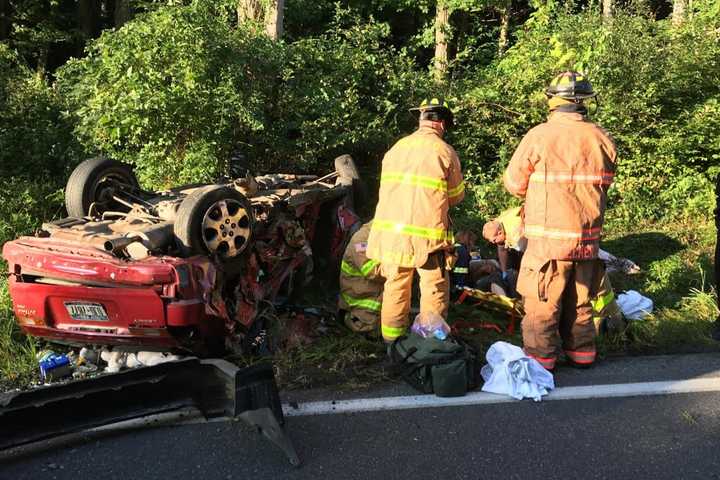 Two Hospitalized Following Two-Car Rollover Crash In Milan