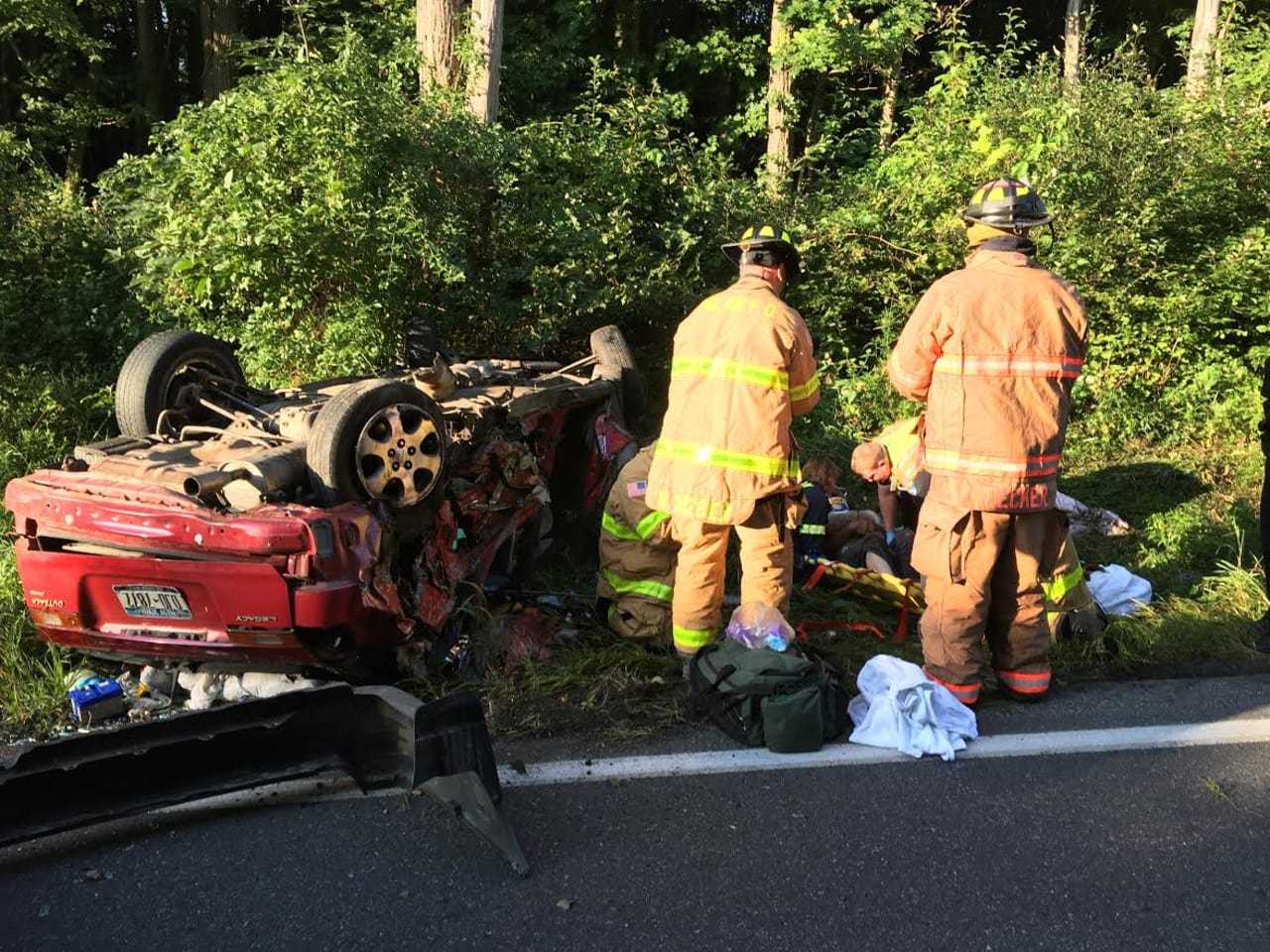 Two Hospitalized Following Two-Car Rollover Crash In Milan | Northwest ...