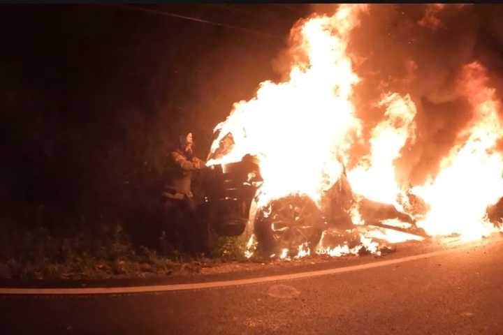 Pick-Up Truck Reported Stolen Out Of Delaware Torched In Maryland: Fire Marshal