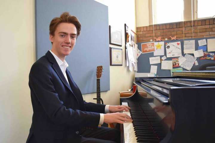 Bronxville High School senior Sam Arcano has composed an original Italian-language operetta, titled “Don Trump.”