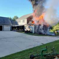 Attic Fire Tears Through Maryland Home, Leaves Two Displaced
