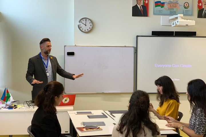 New Rochelle Teacher Brings 'Poetry Project' To Azerbaijan