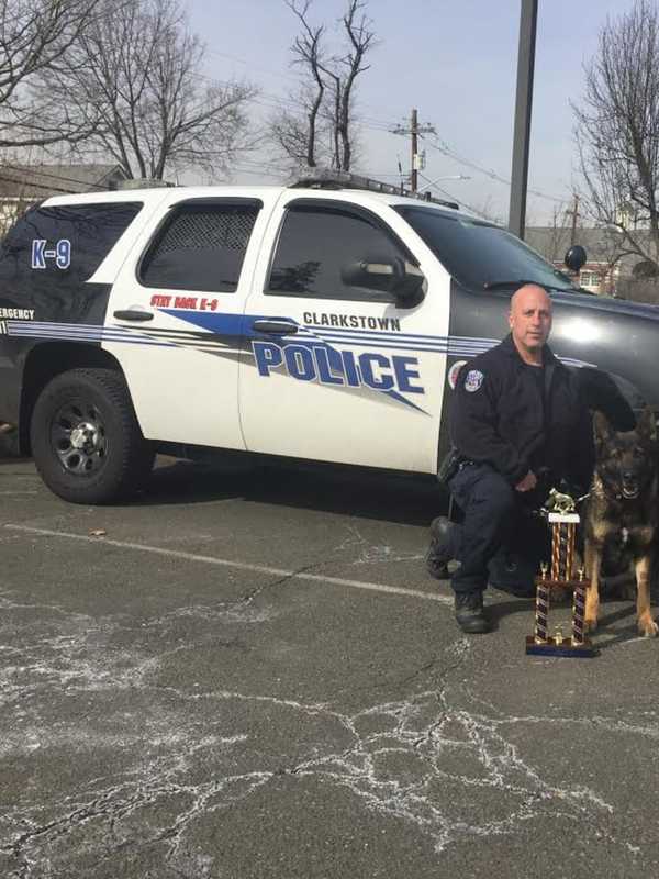 Clarkstown K9 Officer Gets Perfect Score After Narcotics Search