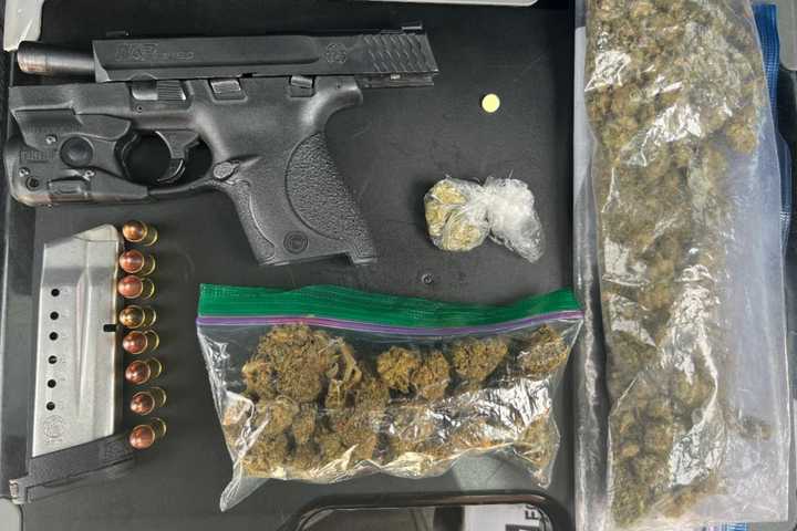Glen Burnie Pair Found With Firearms, Suspected Drugs In Traffic Stop: Police