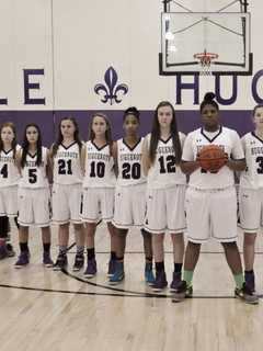New Rochelle High Girls Varsity Basketball Team On To Finals