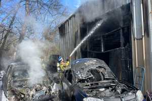 Historic Vehicles Saved After BMW Catches Fire At Cecil County Garage