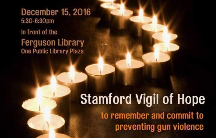 The fourth annual Stamford Vigil of Hope to End Gun Violence will be held Thursday.