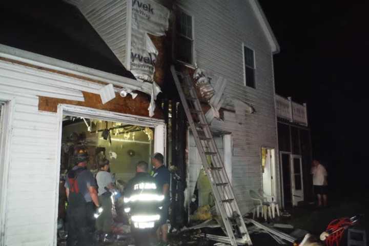 Garage Fire Causes $50K In Damage To Maryland Home