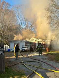 Fire Possibly Caused By 'Discarded Smoking Materials' Displaces Maryland Family