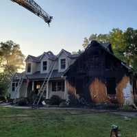Fast-Moving Fire Damages Maryland Home