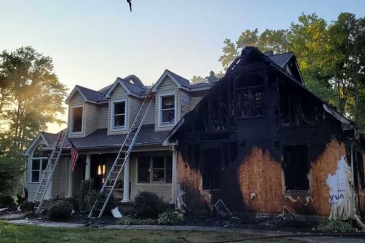 Fast-Moving Fire Damages Maryland Home