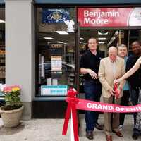 <p>Wallauer's Paint celebrated their grand opening in Pelham on Saturday.</p>