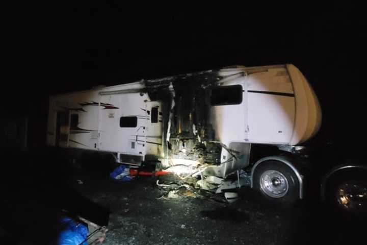 Bathroom Storage Unit Fire Causes $25K In Damage To Maryland RV