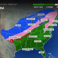 Weekend Nor'easter Will Be First Of 2 Coast-To-Coast Storms In Span Of Days: Here's Latest