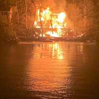 <p>One firefighter was injured battling the blaze in Harford County.</p>