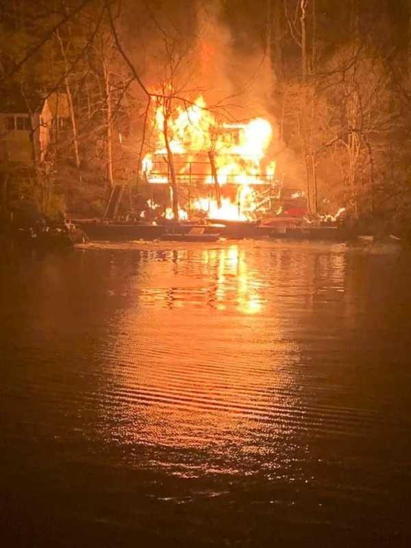 Curious Cabin Fire Along Susquehanna River Under Investigation In Harford County