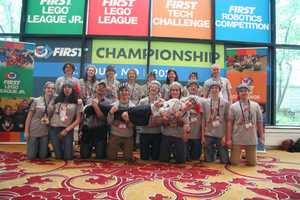 Robotics Team From Red Hook Wins World Championships Award