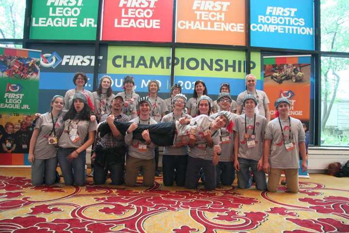 Robotics Team From Red Hook Wins World Championships Award