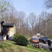 <p>Calvert County fire</p>