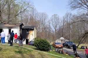 Space Heater Sparks Basement Blaze That Tore Through Calvert County Home (PHOTOS)