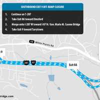 <p>There will be delays for a weeklong paving project on I-87 near the new Tappan Zee Bridge.</p>