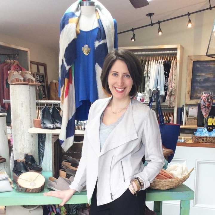 Beth Madsen of Elizabeth Boutique in Poughkeepsie.