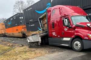 New Update: Train Slams Into Truck On Track In Rockland