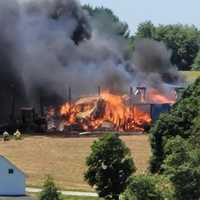 <p>A minor has been charged after a Harford County barn fire.</p>