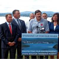 <p>Peekskill Legislator John Testa was one of several members of a bi-partisan alliance speaking out against Hudson River barge anchorage points.</p>