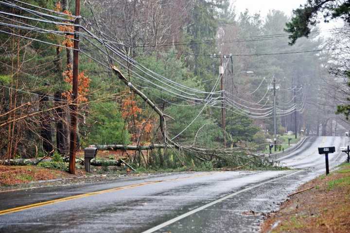 Some Still Without Power In Westchester Two Days After Rain, Wind Storm