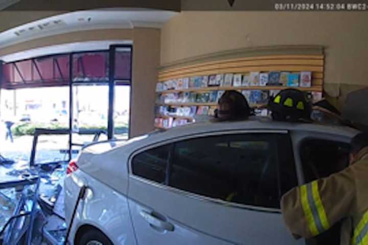 Car Plows Through Front Of Glastonbury Chocolate Shop