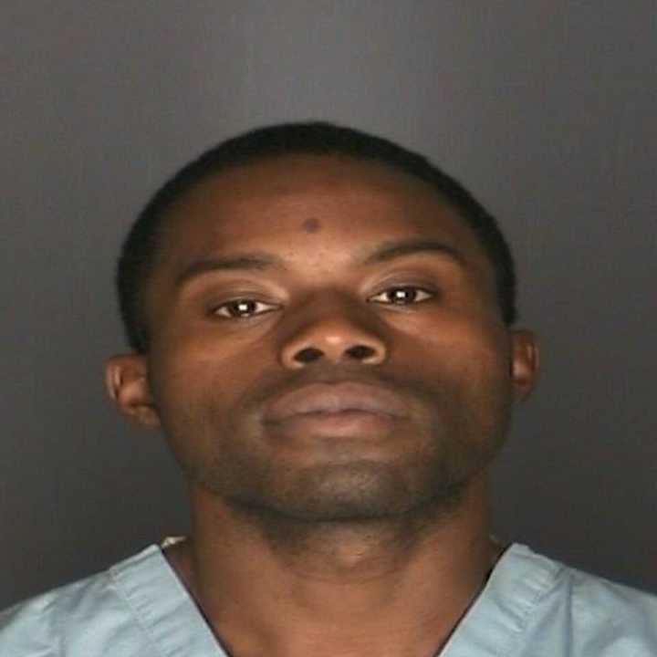 New Rochelle resident Andre Reid was arrested by Scarsdale police.