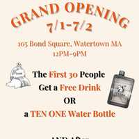 <p>The first 30 people at the tea shop&#x27;s grand opening will get a free goodie.</p>