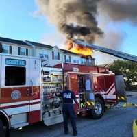 Fast-Moving Fire Spreads From Maryland Townhouse Deck To Roof, Attic
