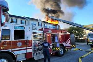 Fast-Moving Fire Spreads From Maryland Townhouse Deck To Roof, Attic