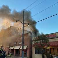 Firefighter Falls Through Floor Battling Two-Alarm Building Blaze In Maryland