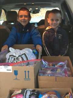 Pleasantville Family Collects Candy For Veterans
