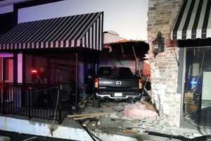 Pickup Plows Into East Rutherford Restaurant