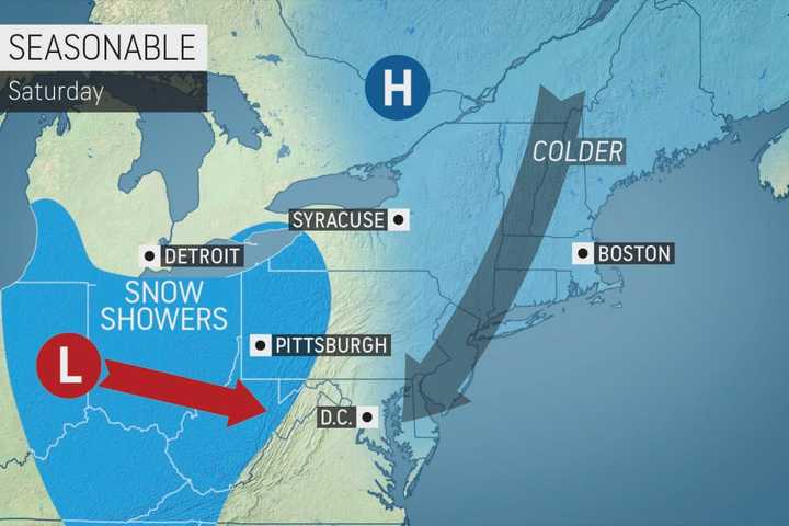 Here's When We Could See Snow On A Seasonably Cold Weekend