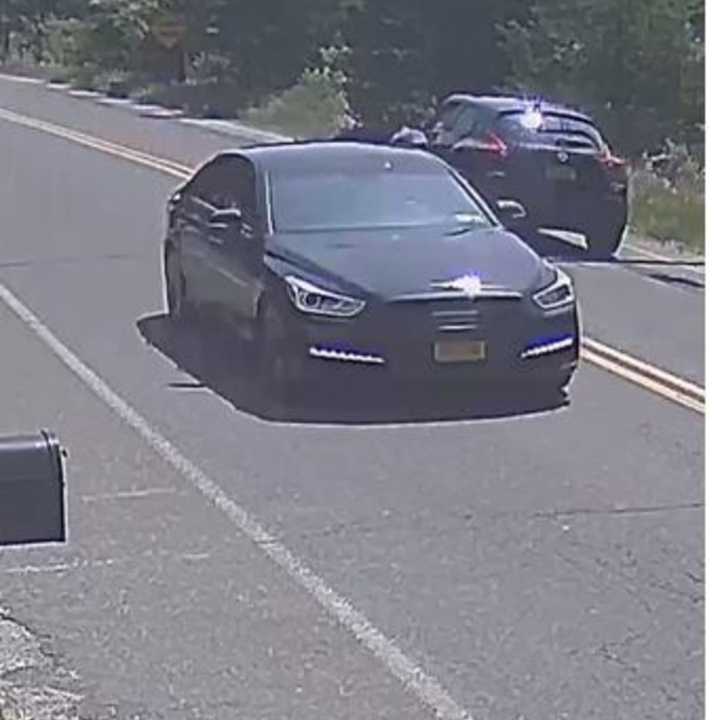 A passenger in a Hyundai Genesis left the vehicle and allegedly repeatedly punched a male driver of another vehicle in the face in Mount Sinai in an alleged road rage incident according to Suffolk County Police.