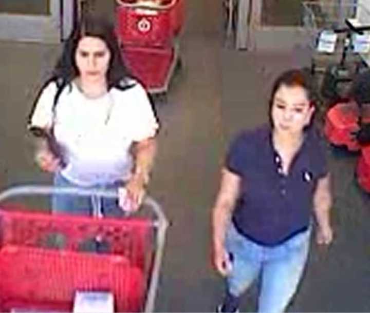 Two women are wanted after allegedly stealing from Target in Medford.