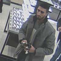 <p>Two men are wanted by police investigators in Suffolk County for allegedly stealing from a store at the Smith Haven Mall.</p>